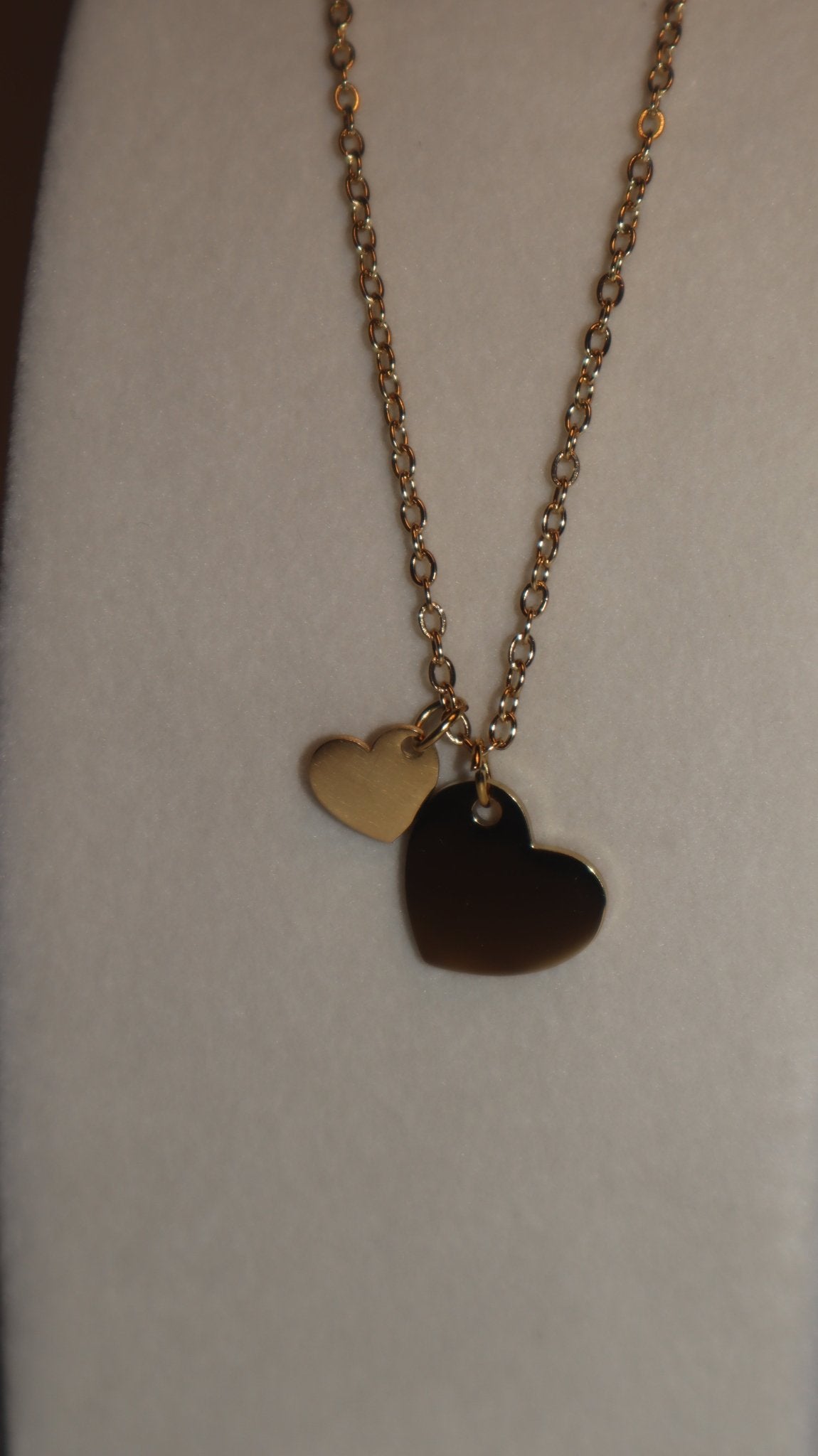 Doppelherz - Kette – personalisierbar - Lalish Shop