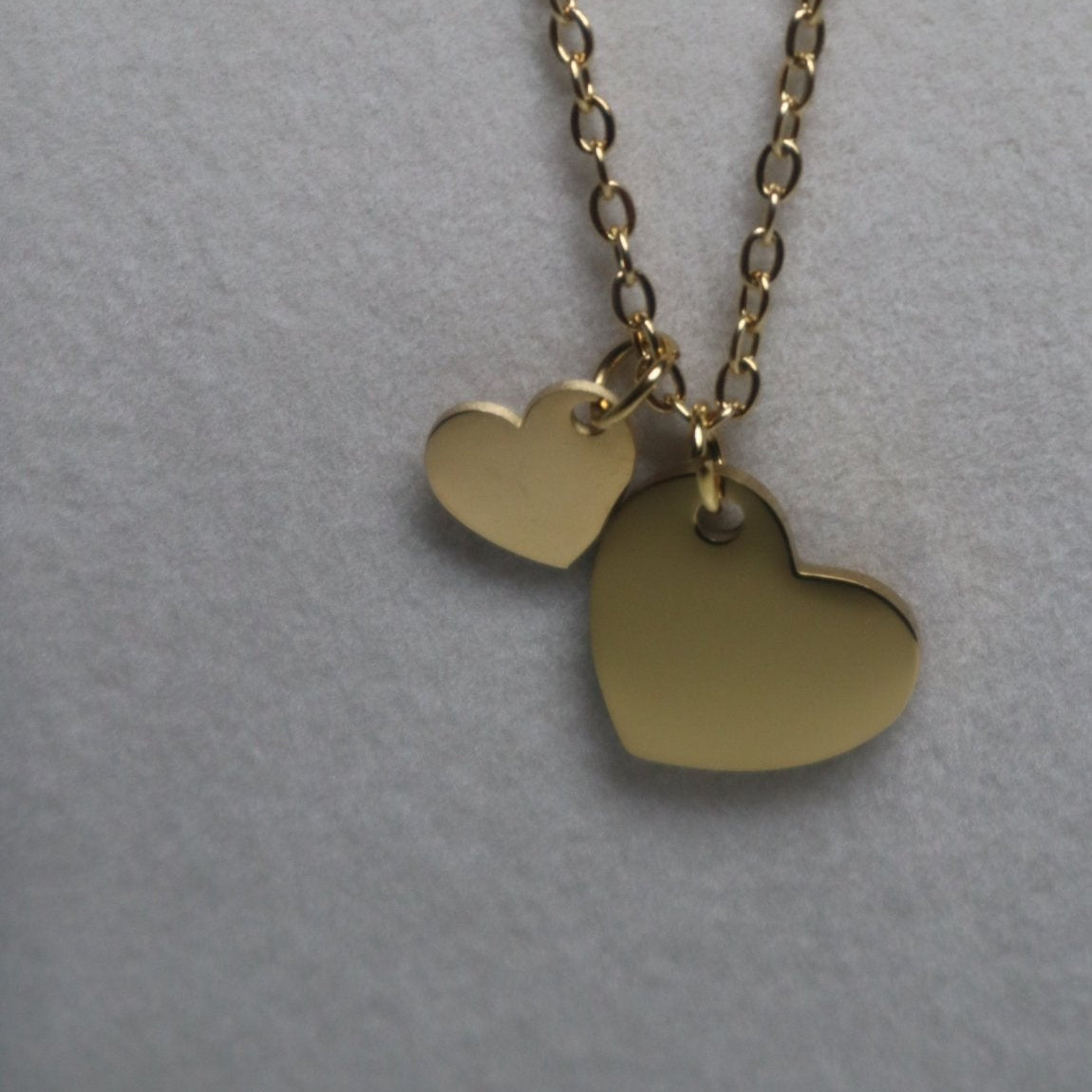 Doppelherz - Kette – personalisierbar - Lalish Shop