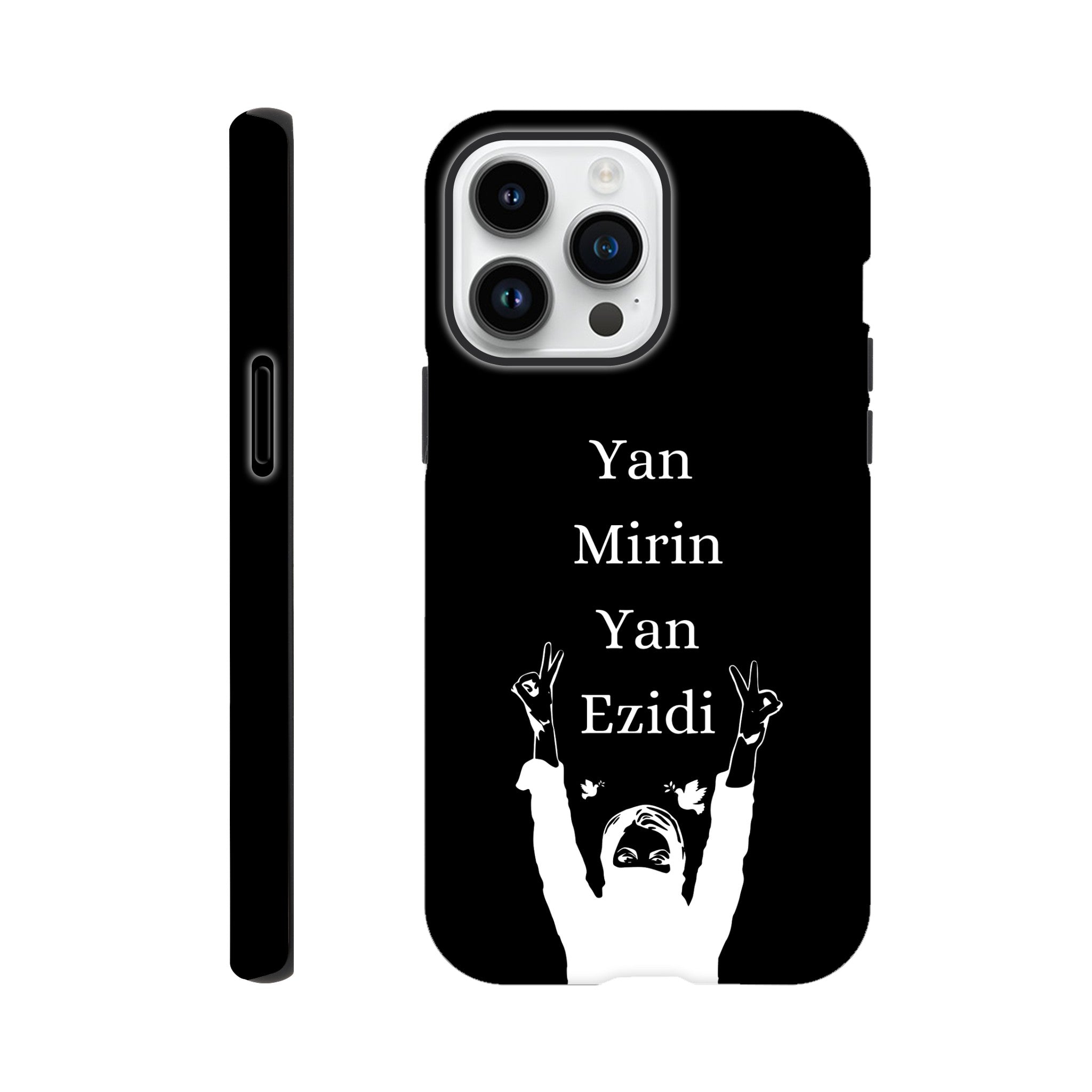 Yan Mirin Yan Ezidi Handyhülle Schwarz - Lalish Shop