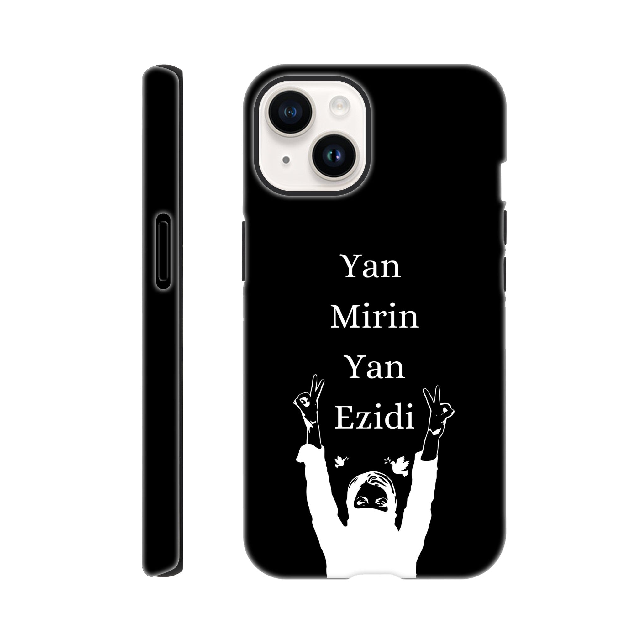 Yan Mirin Yan Ezidi Handyhülle Schwarz - Lalish Shop