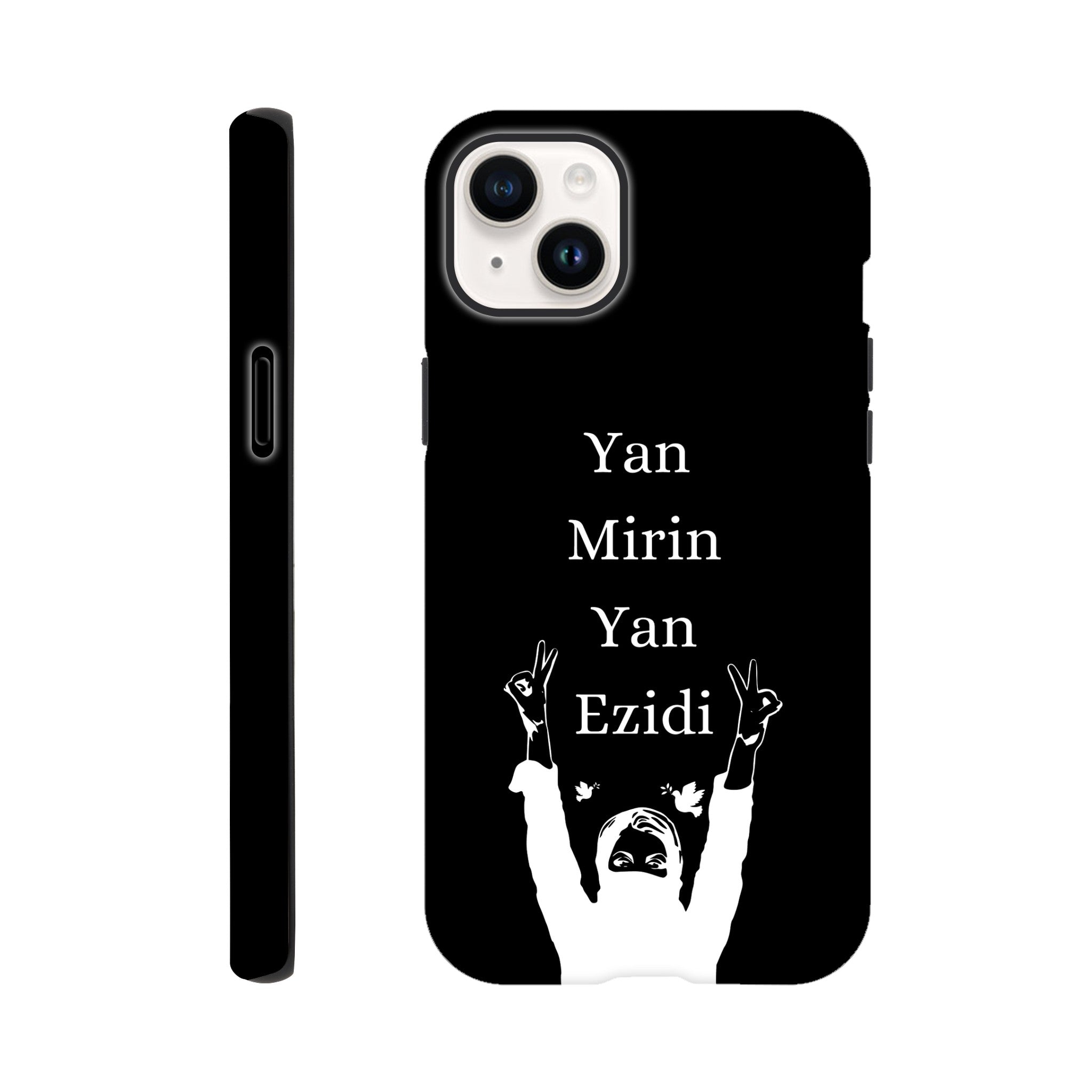 Yan Mirin Yan Ezidi Handyhülle Schwarz - Lalish Shop