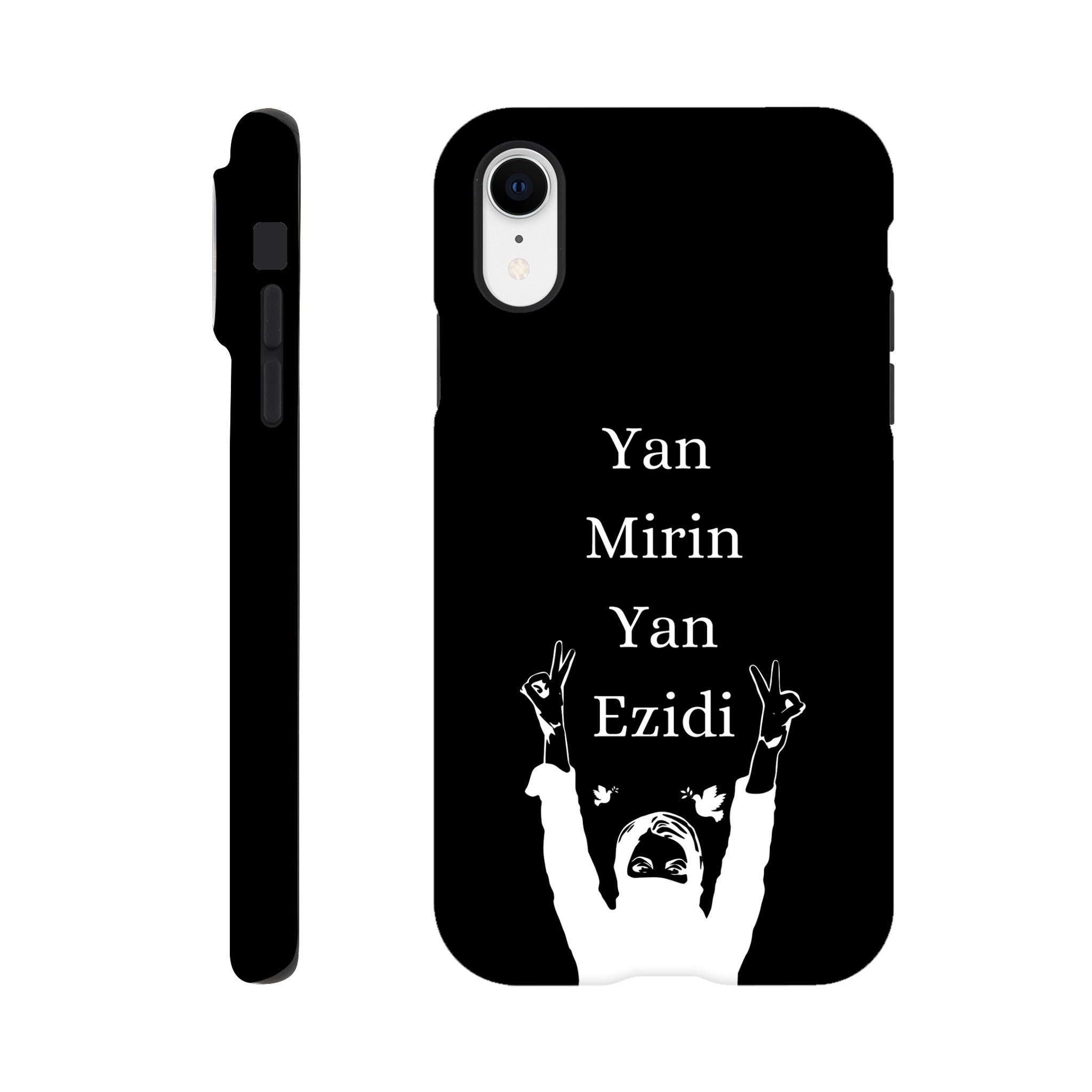 Yan Mirin Yan Ezidi Handyhülle Schwarz - Lalish Shop