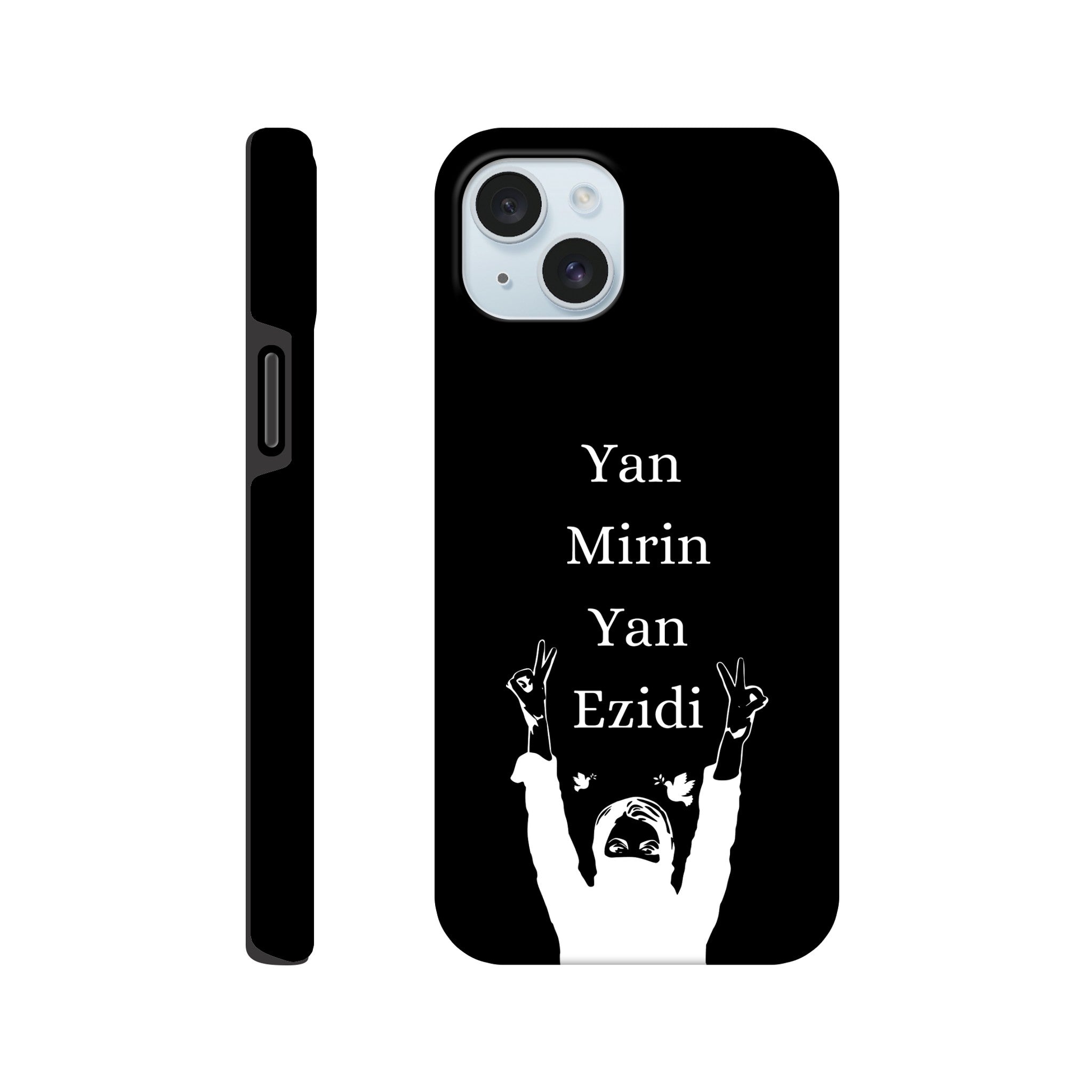 Yan Mirin Yan Ezidi Handyhülle Schwarz - Lalish Shop