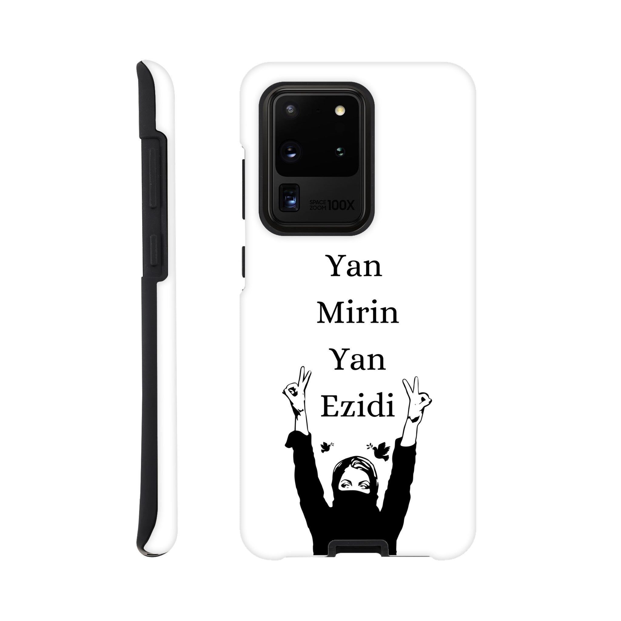 Yan Mirin Yan Ezidi Handyhülle Weiß - Lalish Shop