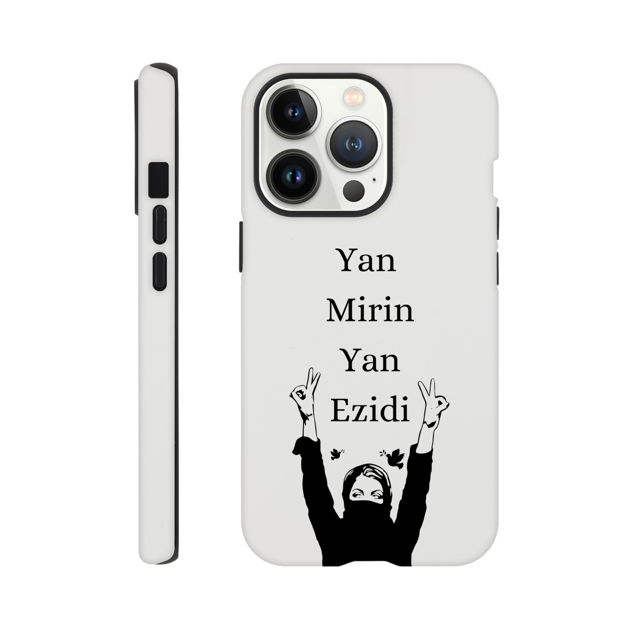 Yan Mirin Yan Ezidi Handyhülle Weiß - Lalish Shop