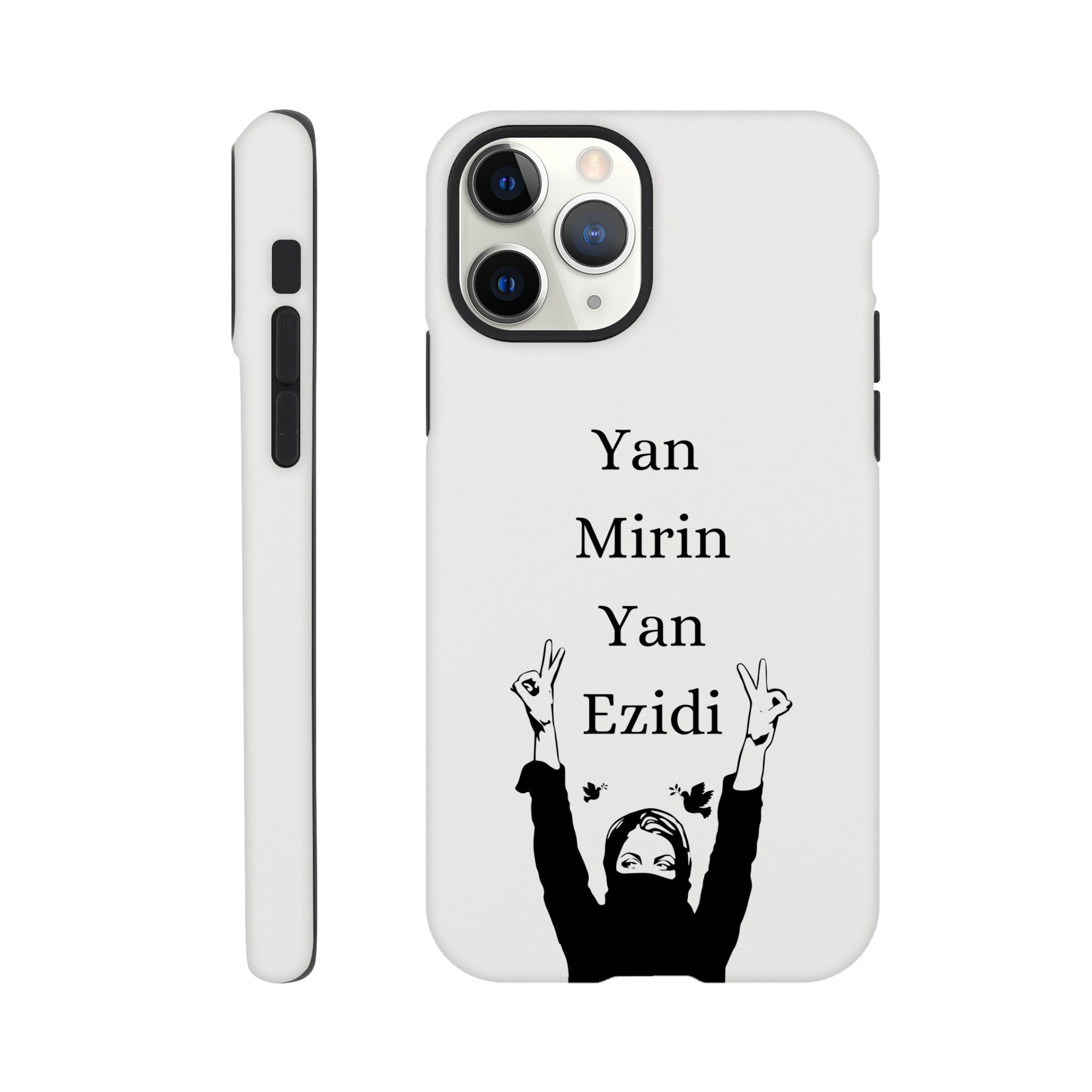 Yan Mirin Yan Ezidi Handyhülle Weiß - Lalish Shop