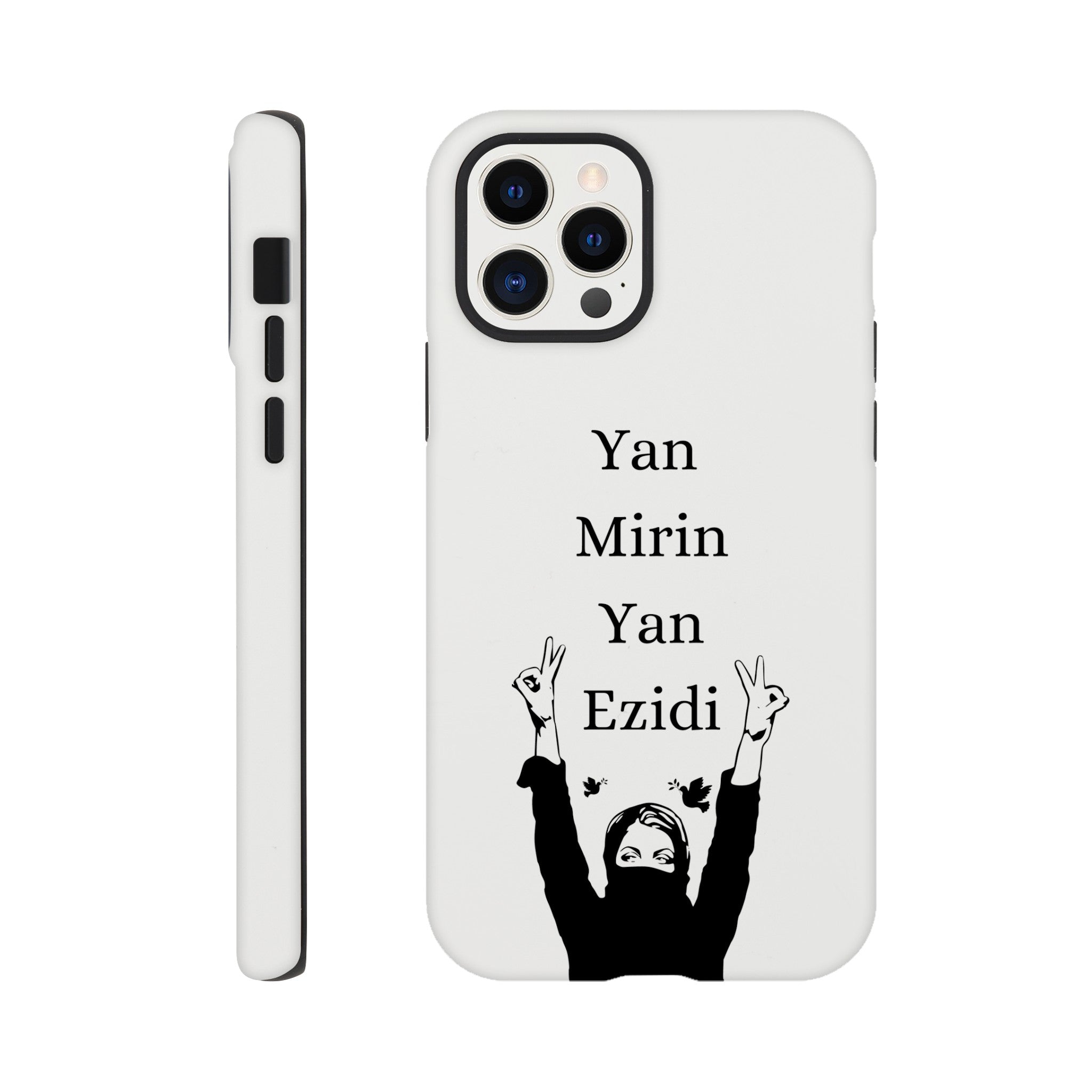 Yan Mirin Yan Ezidi Handyhülle Weiß - Lalish Shop
