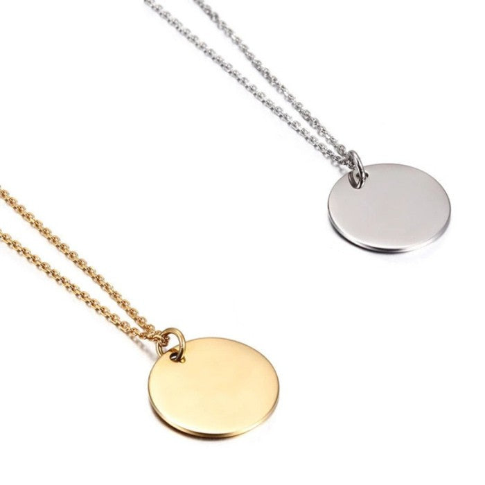 Gravierbare Runde Kette