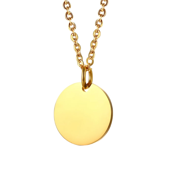 Gravierbare Runde Kette
