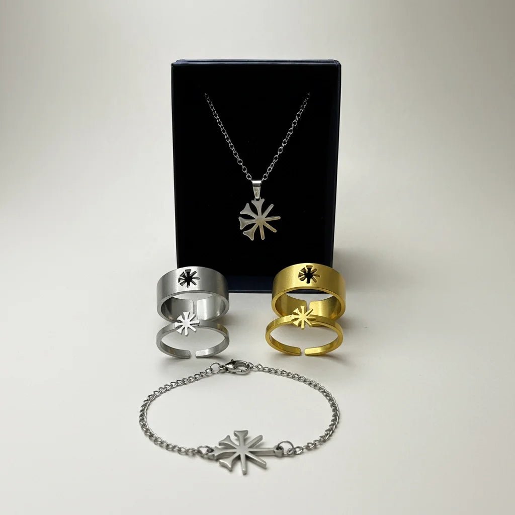 3er Symbol - Schmuckset - Lalish Shop