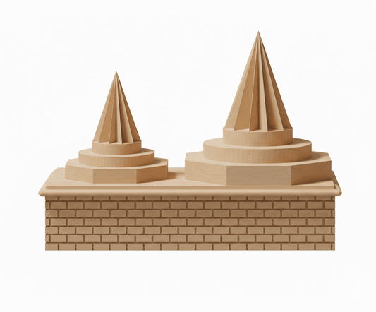 Lalish doppel Tempel - Größe wählbar - Lalish Shop