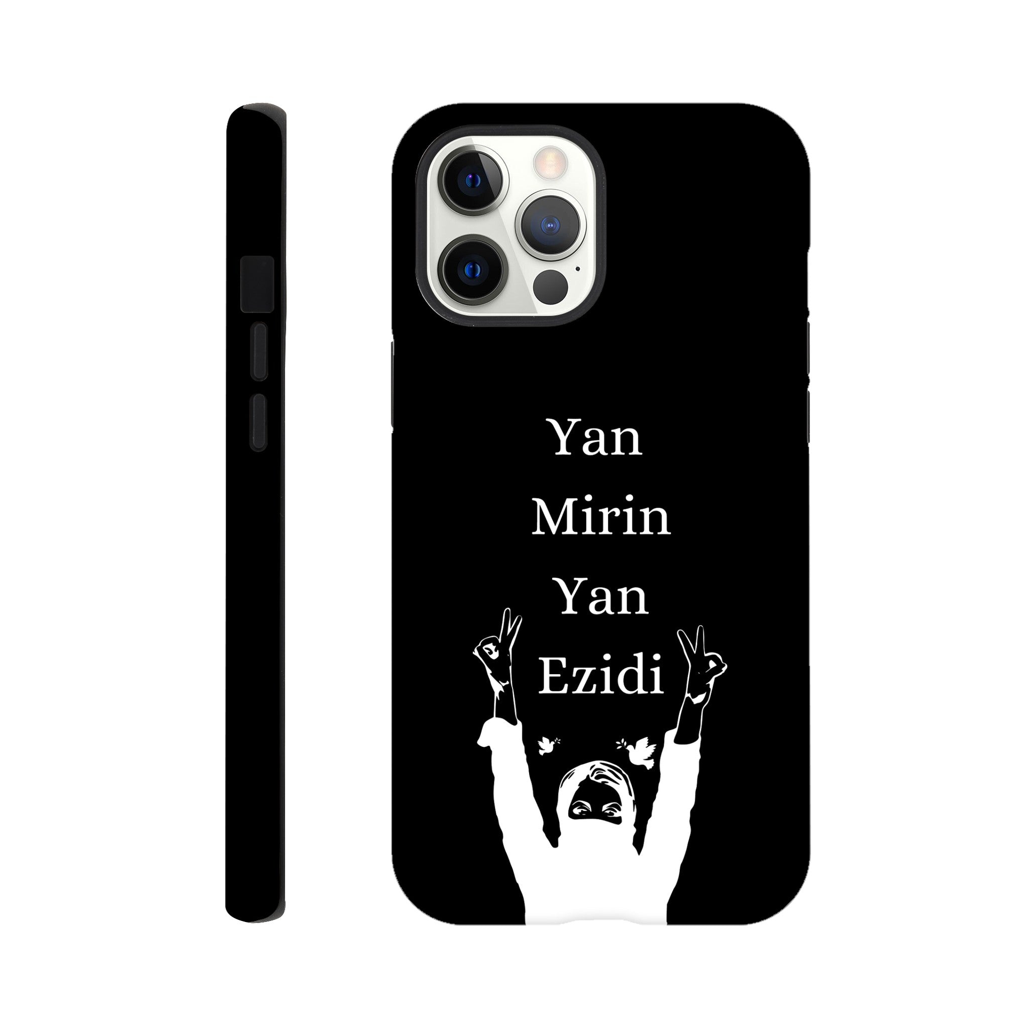 Yan Mirin Yan Ezidi Handyhülle Schwarz - Lalish Shop