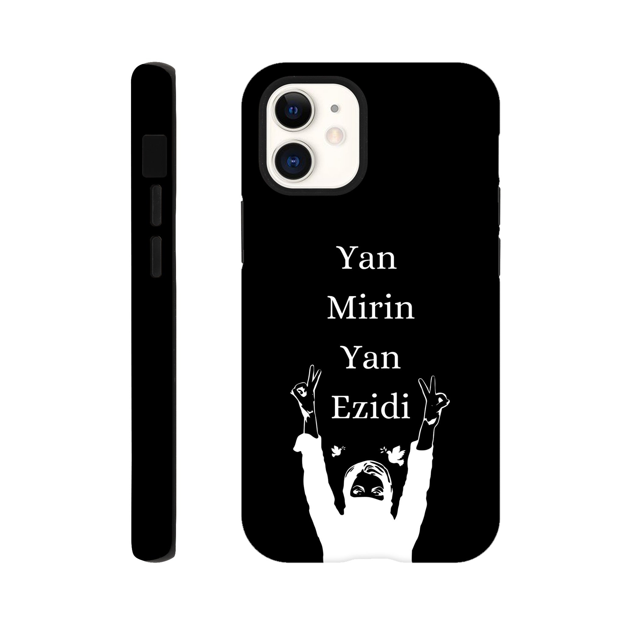 Yan Mirin Yan Ezidi Handyhülle Schwarz - Lalish Shop