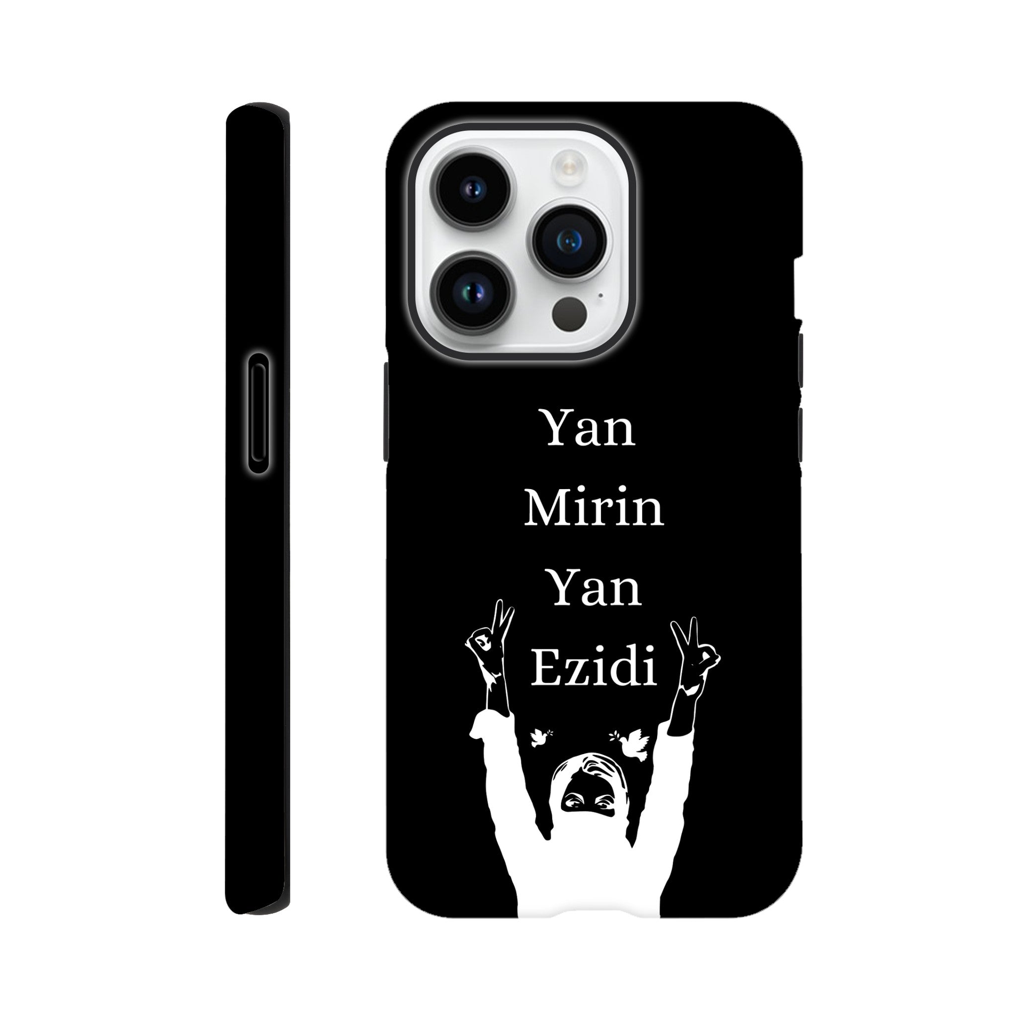 Yan Mirin Yan Ezidi Handyhülle Schwarz - Lalish Shop