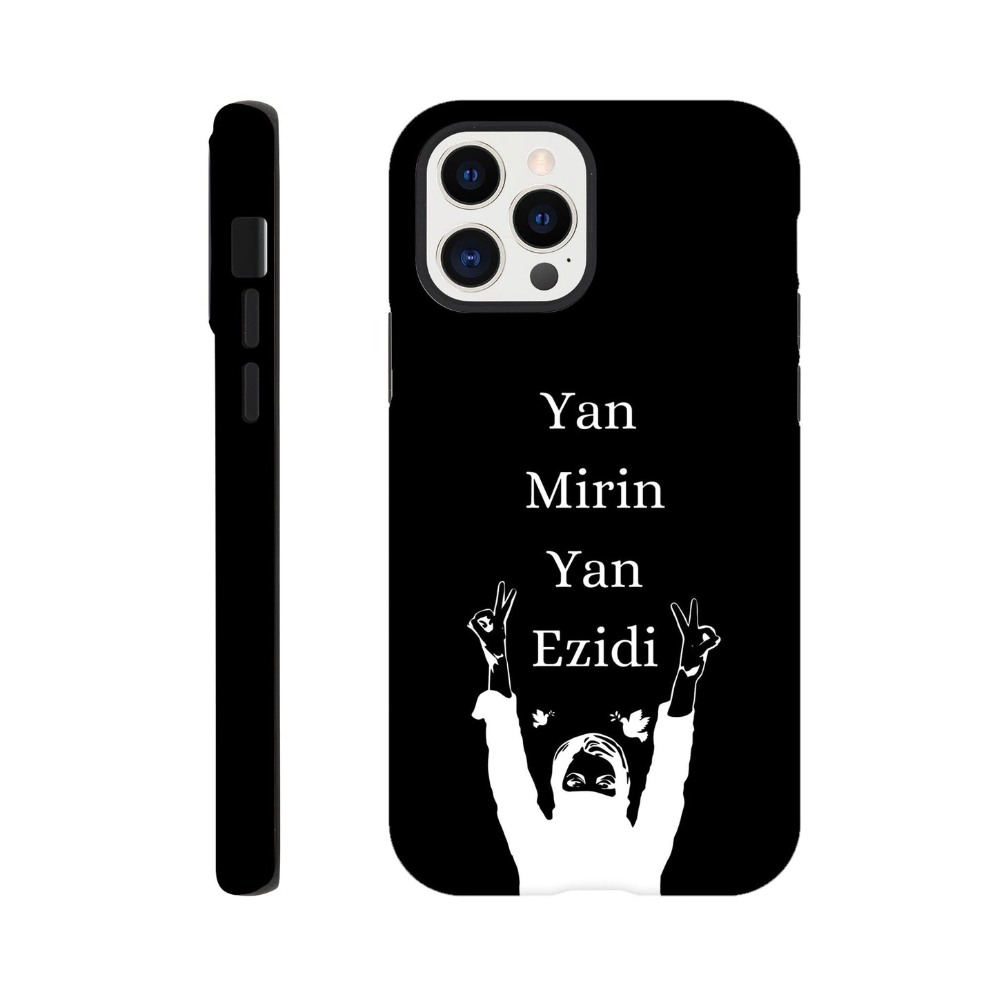Yan Mirin Yan Ezidi Handyhülle Schwarz - Lalish Shop