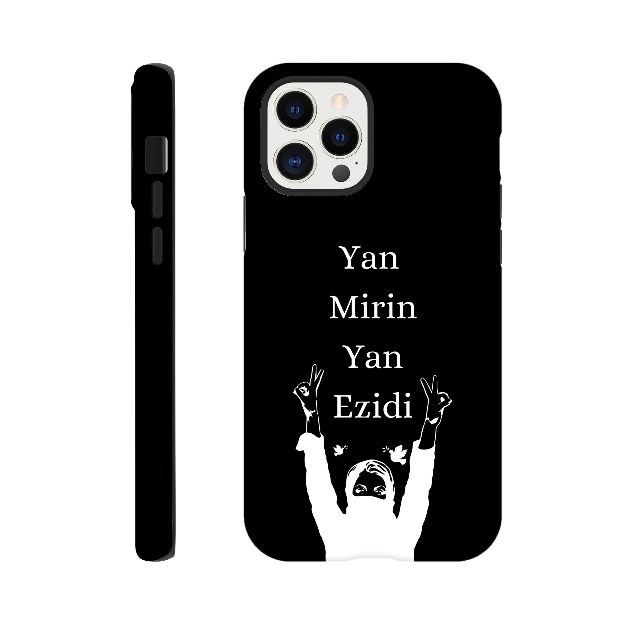 Yan Mirin Yan Ezidi Handyhülle Schwarz - Lalish Shop