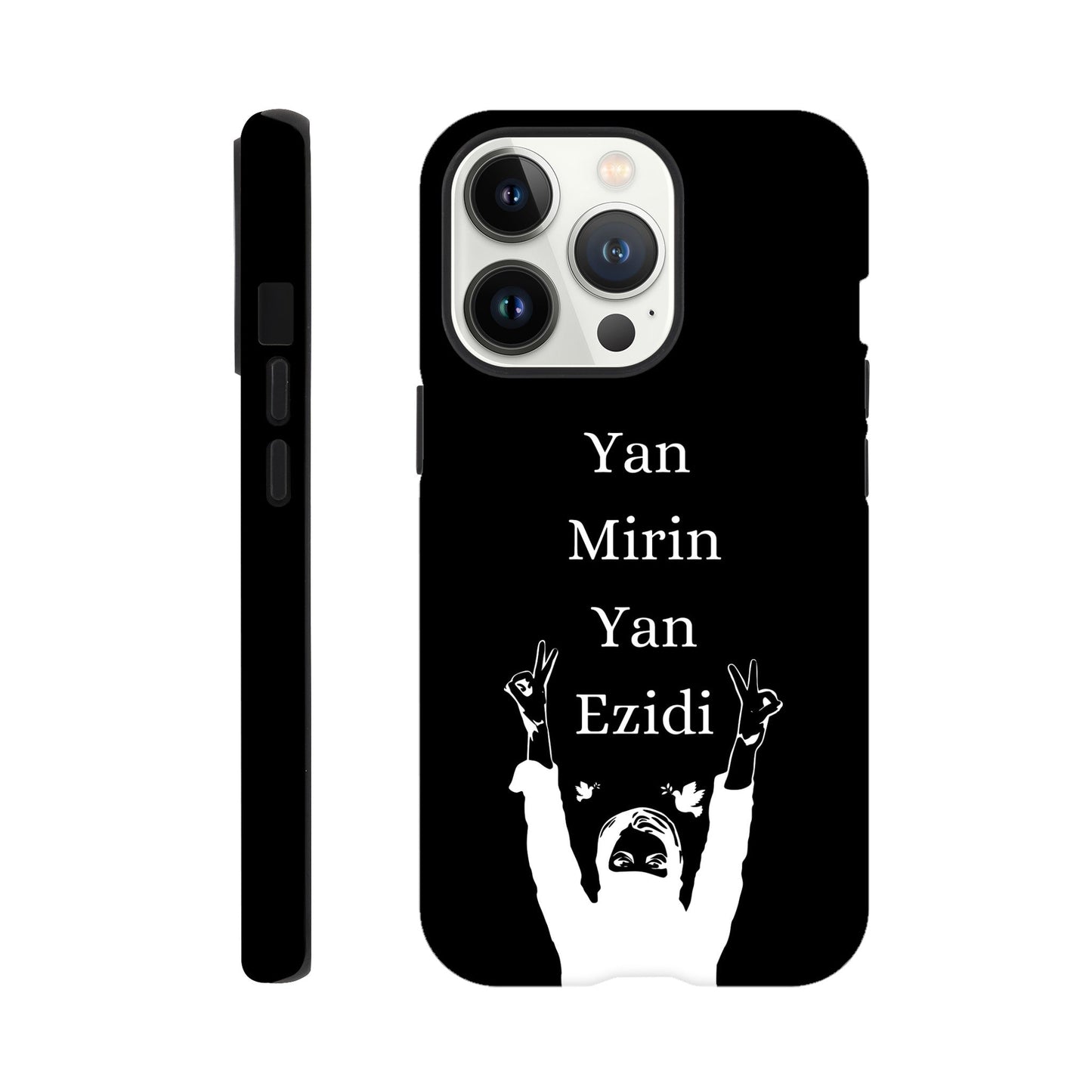 Yan Mirin Yan Ezidi Handyhülle Schwarz - Lalish Shop