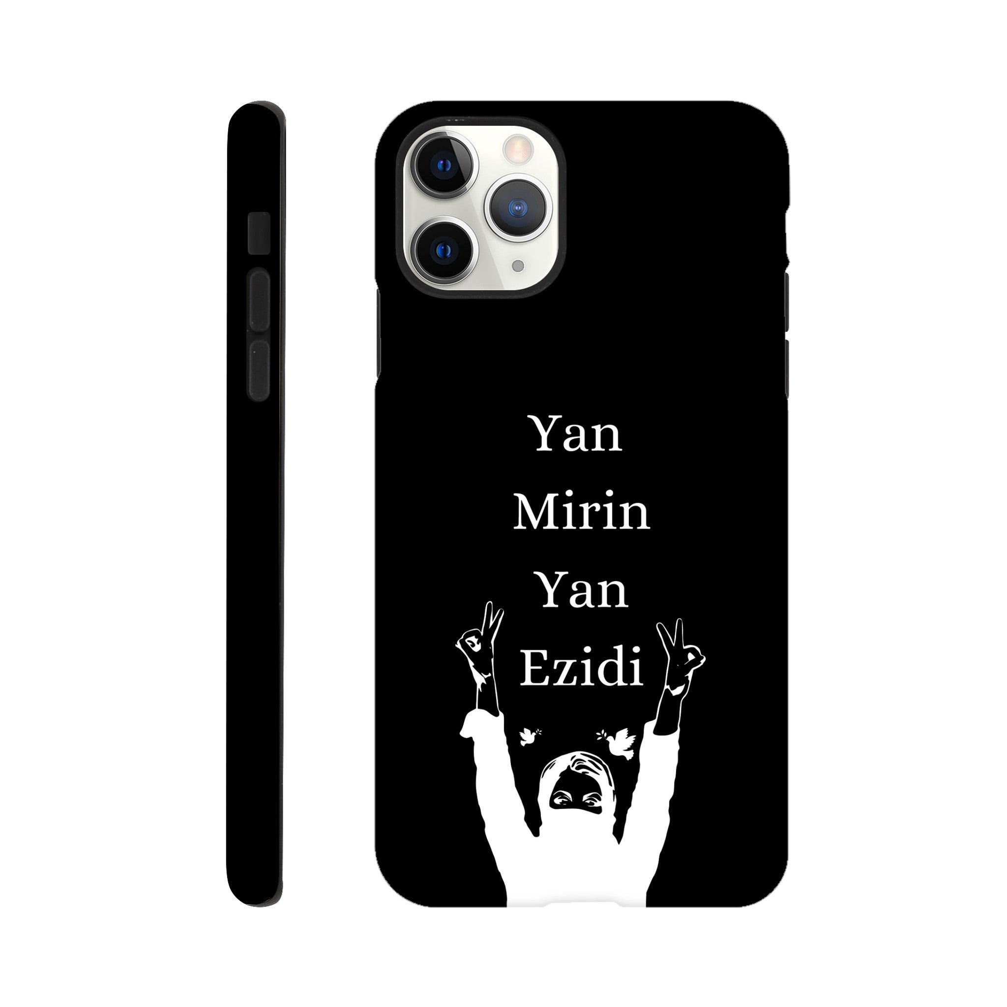 Yan Mirin Yan Ezidi Handyhülle Schwarz - Lalish Shop