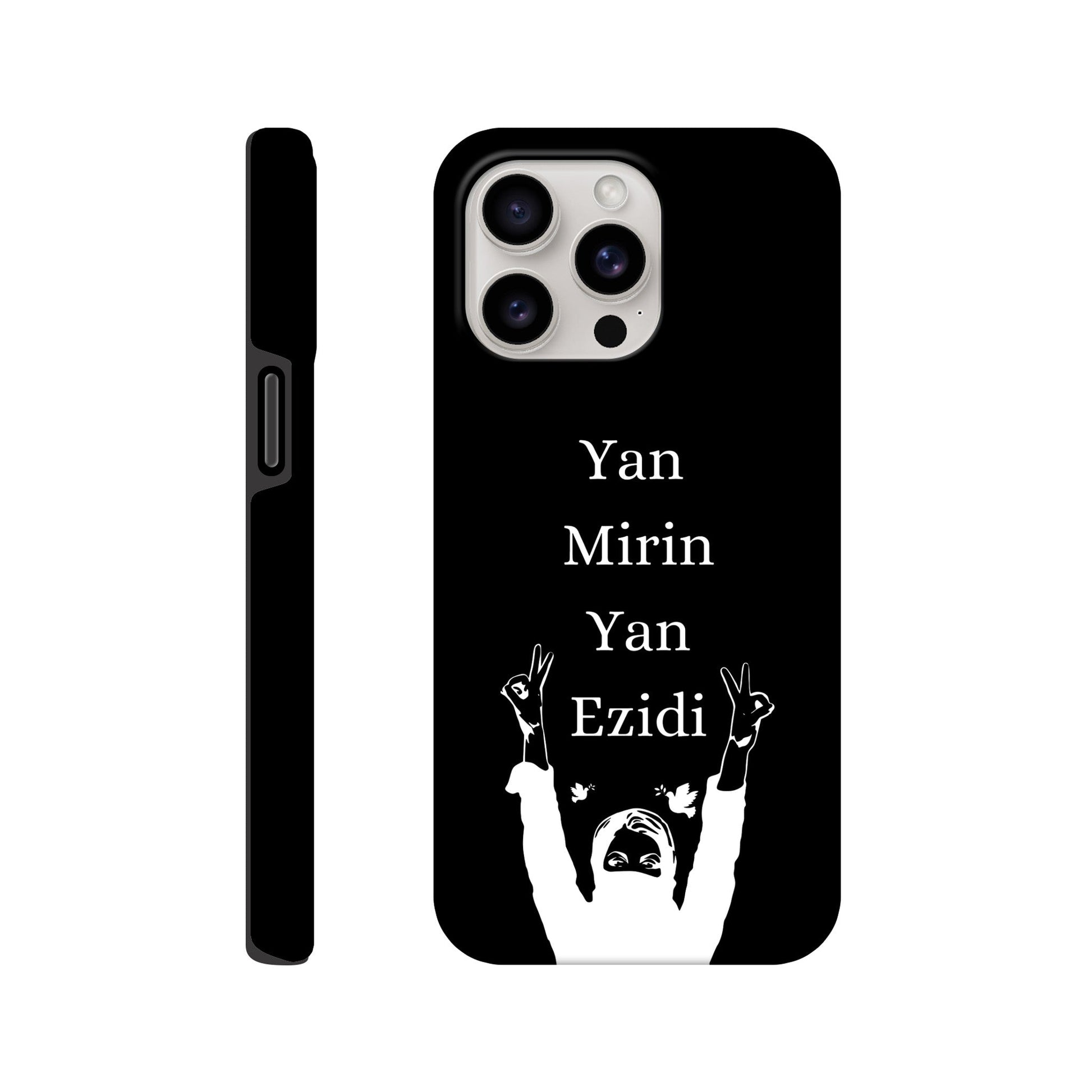 Yan Mirin Yan Ezidi Handyhülle Schwarz - Lalish Shop