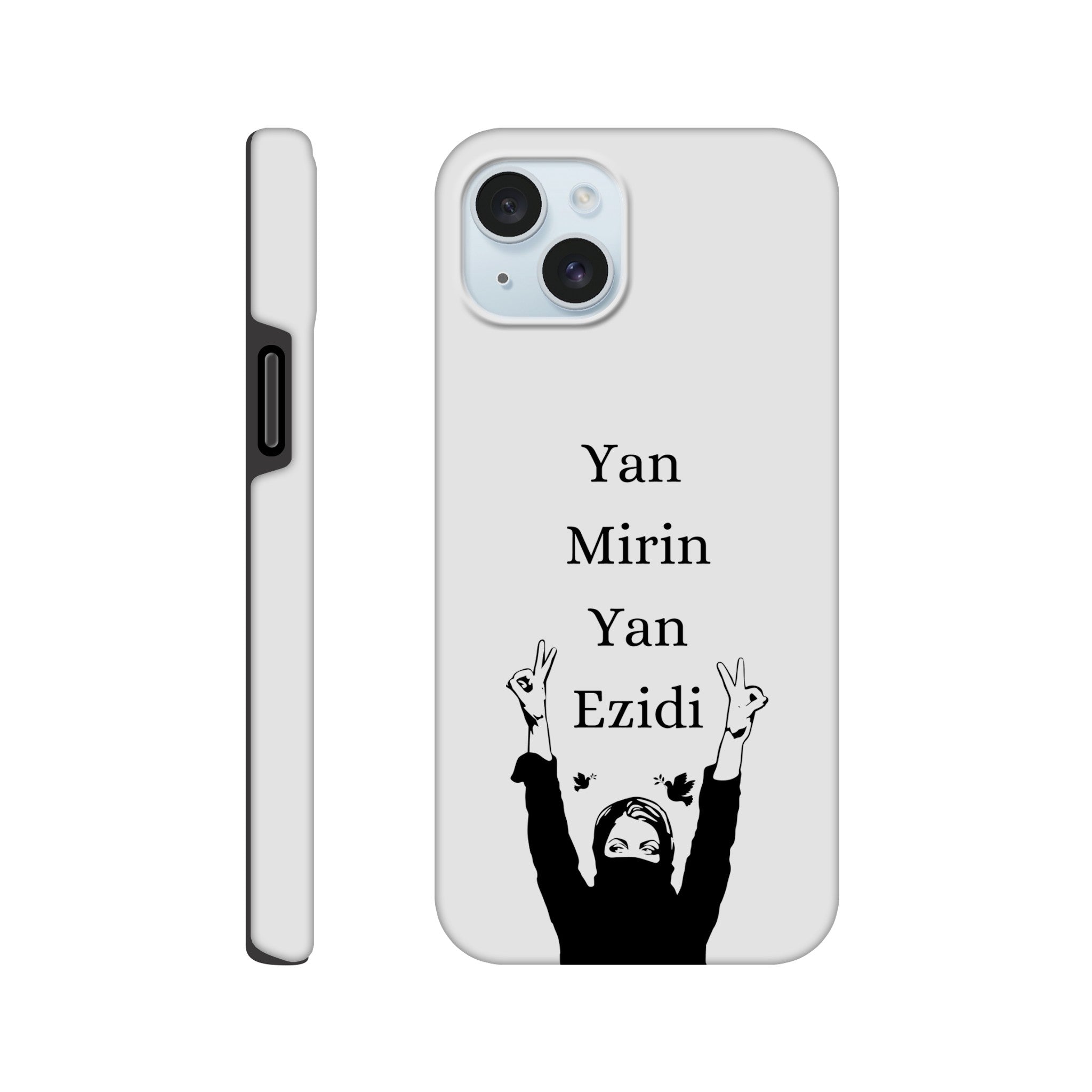 Yan Mirin Yan Ezidi Handyhülle Weiß - Lalish Shop