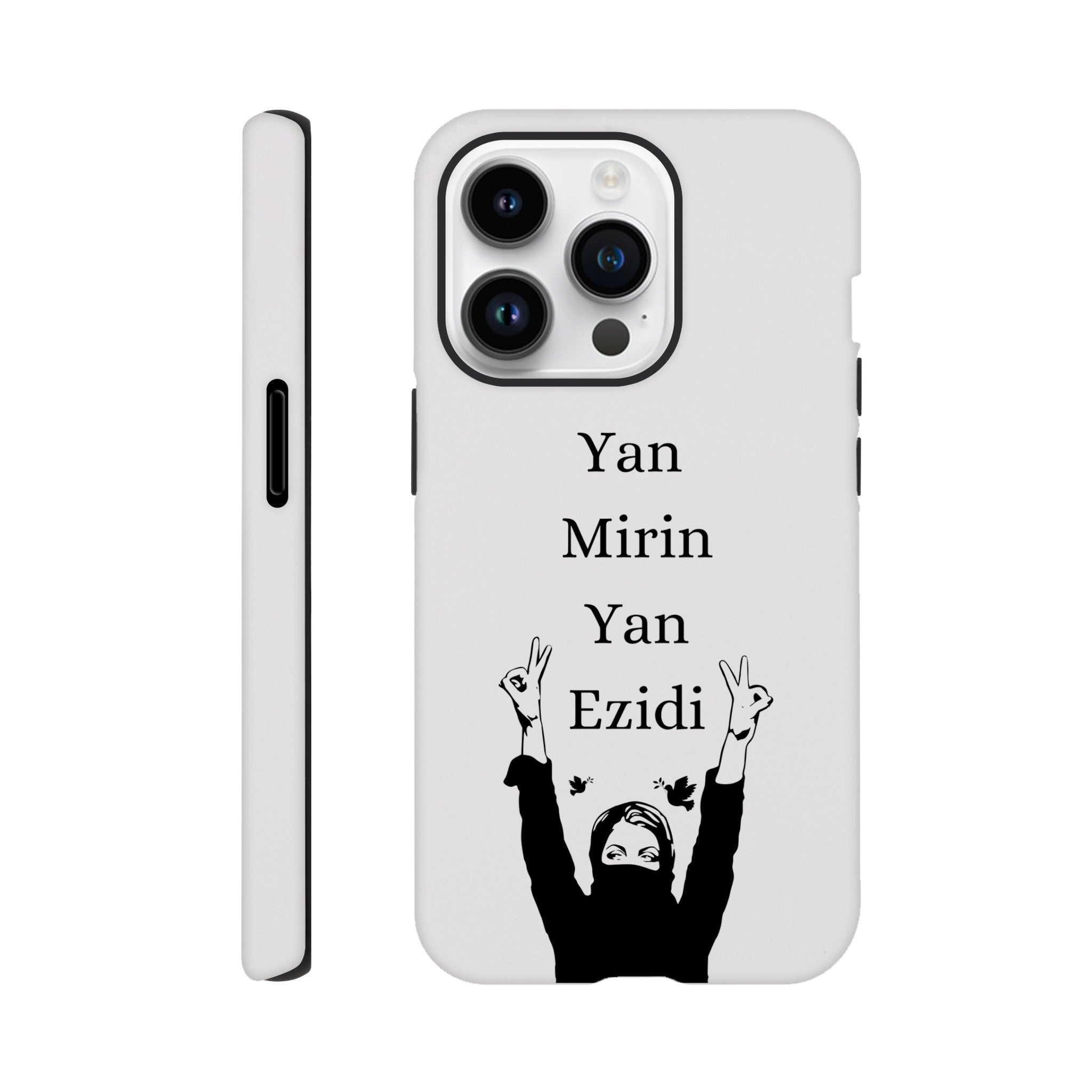Yan Mirin Yan Ezidi Handyhülle Weiß - Lalish Shop