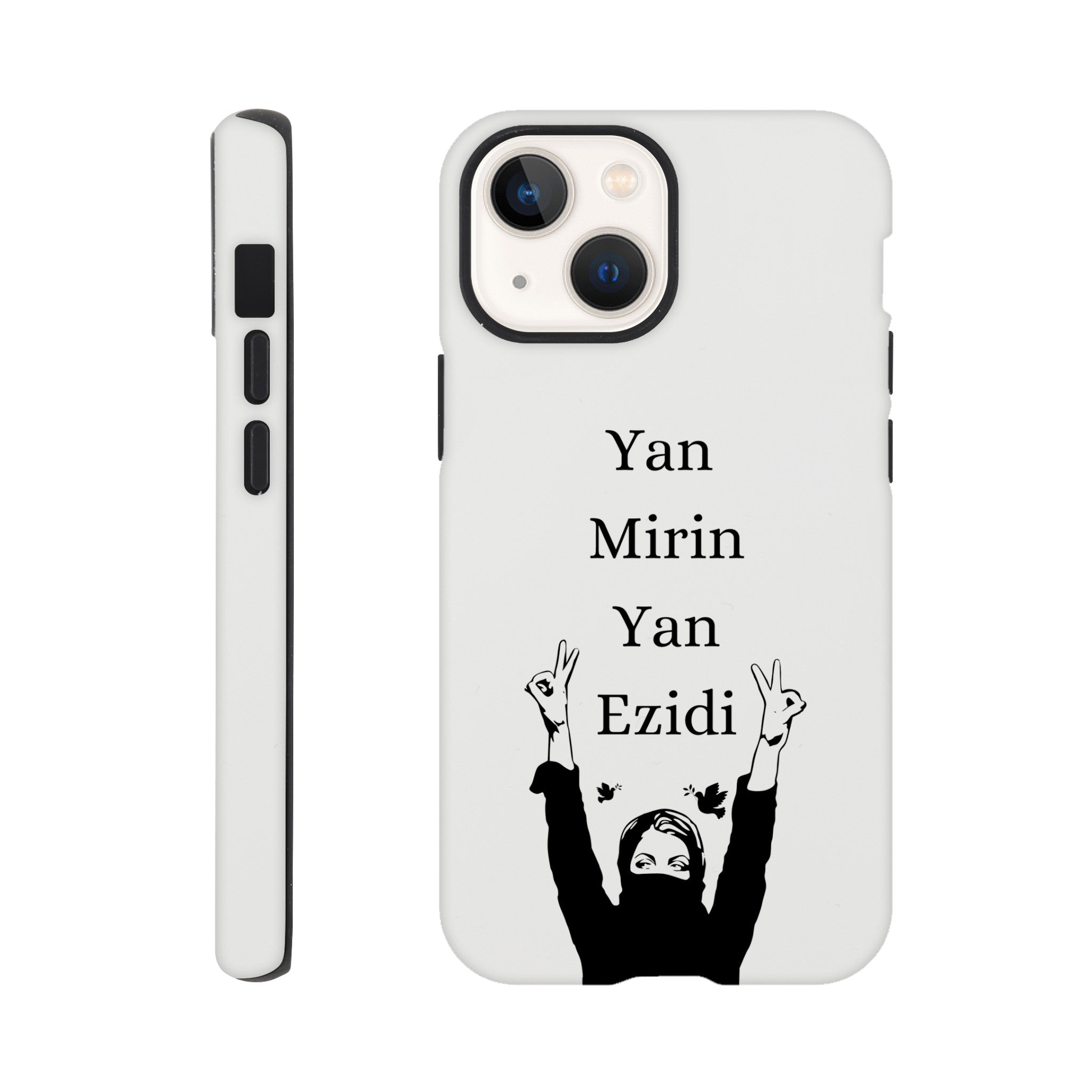 Yan Mirin Yan Ezidi Handyhülle Weiß - Lalish Shop