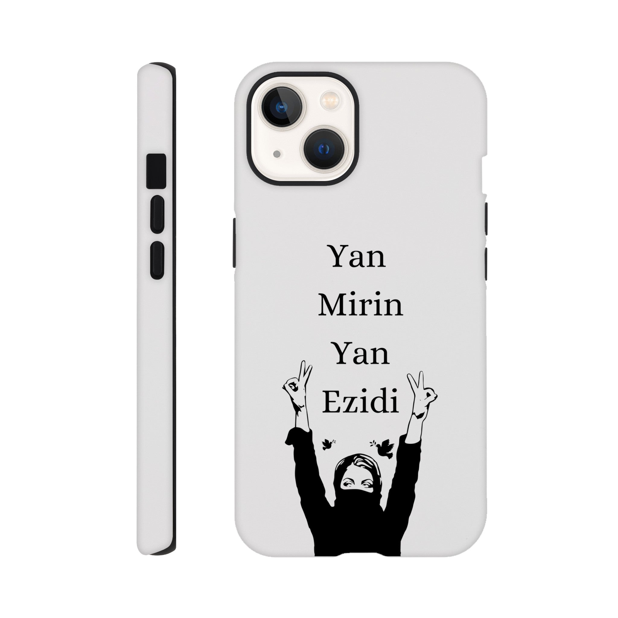 Yan Mirin Yan Ezidi Handyhülle Weiß - Lalish Shop