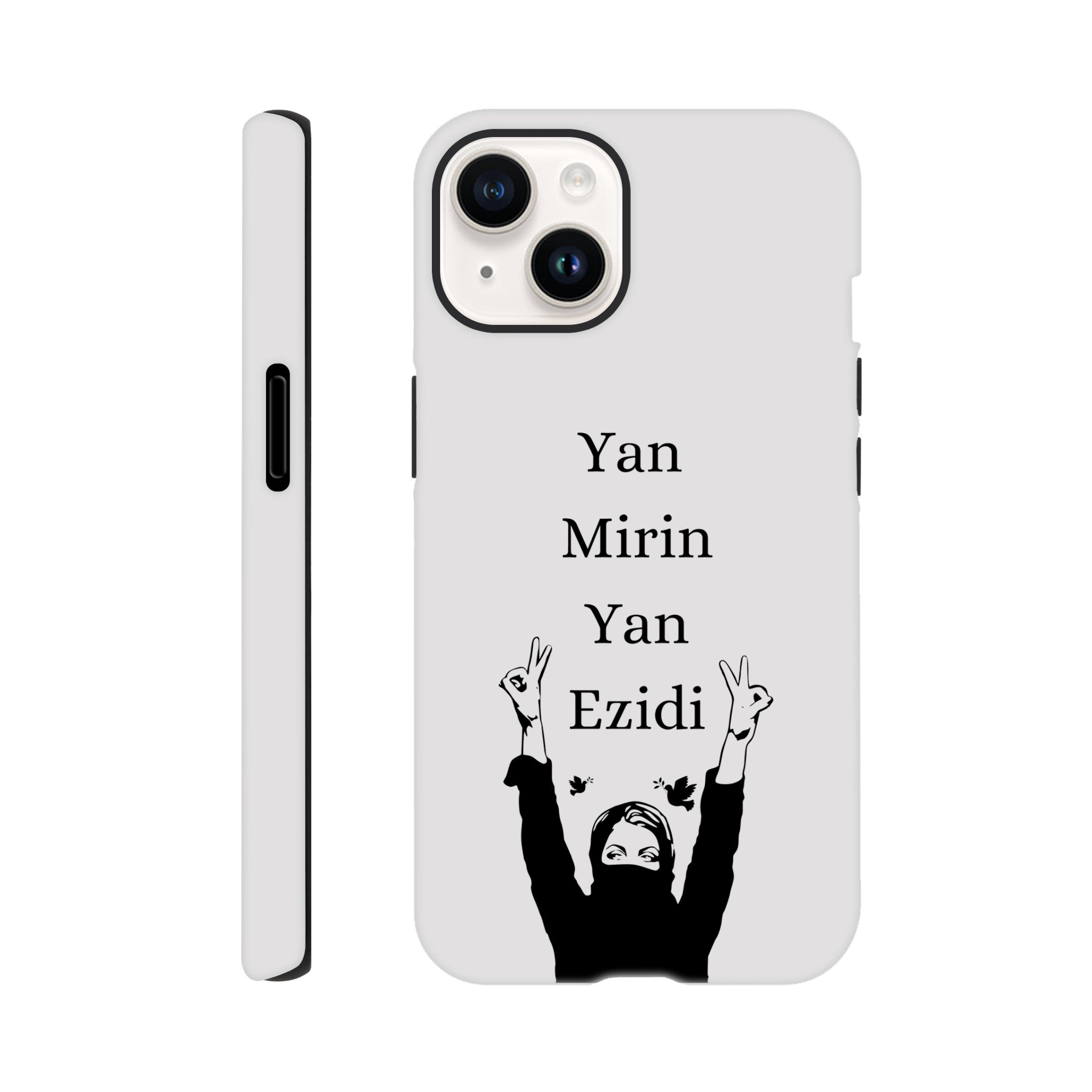 Yan Mirin Yan Ezidi Handyhülle Weiß - Lalish Shop