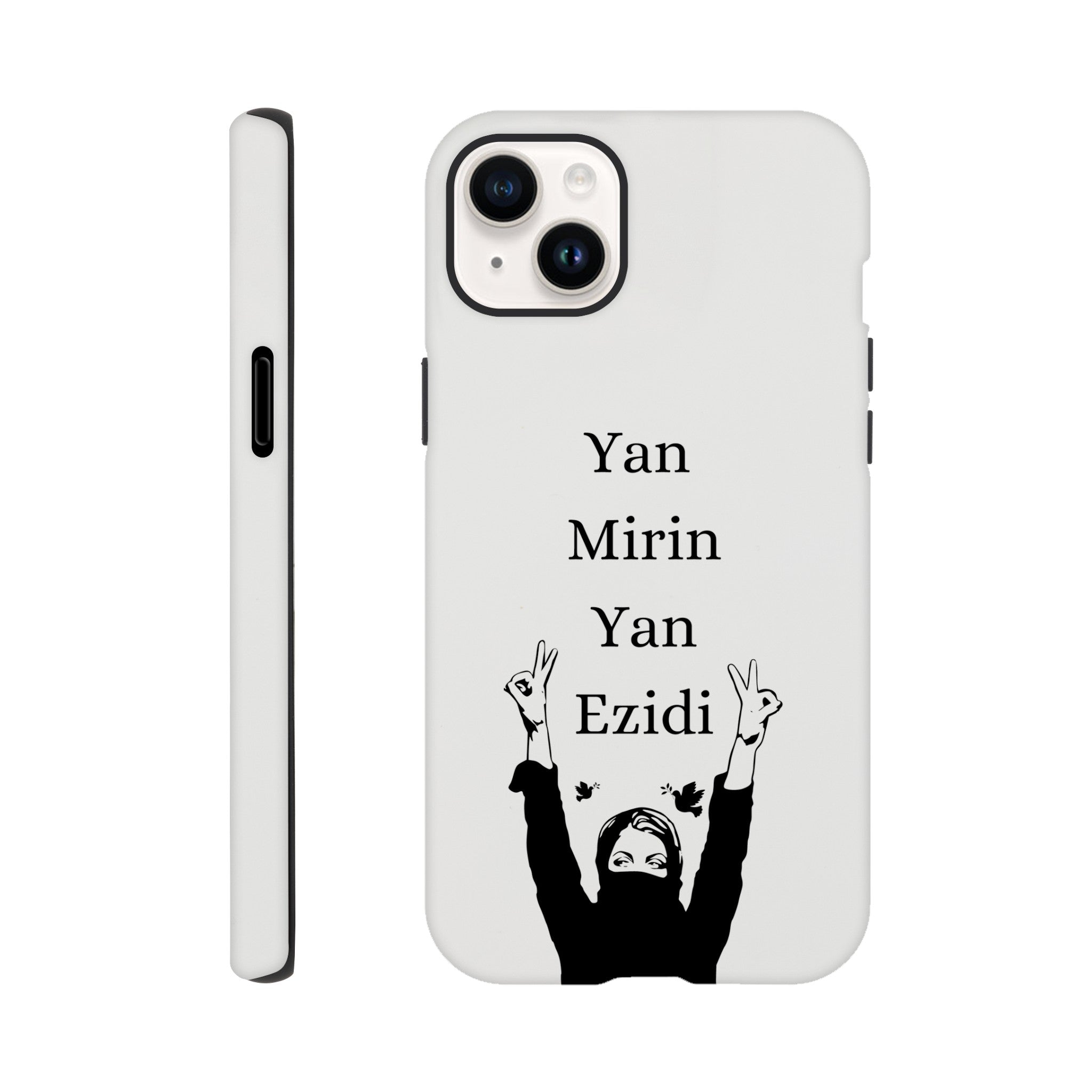 Yan Mirin Yan Ezidi Handyhülle Weiß - Lalish Shop