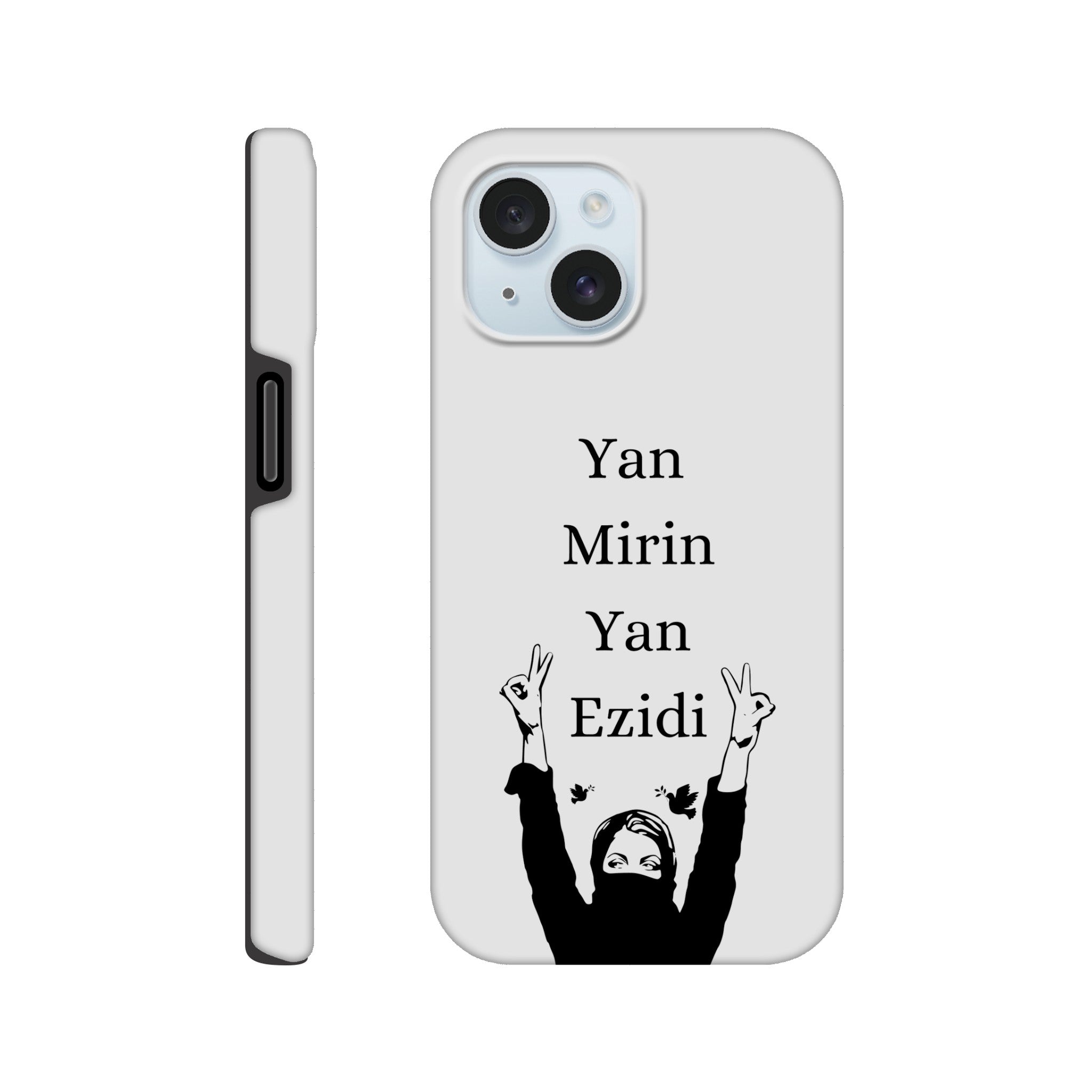 Yan Mirin Yan Ezidi Handyhülle Weiß - Lalish Shop